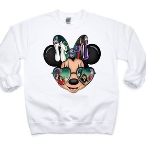 Disney Minnie Villain Custom Made Sweater